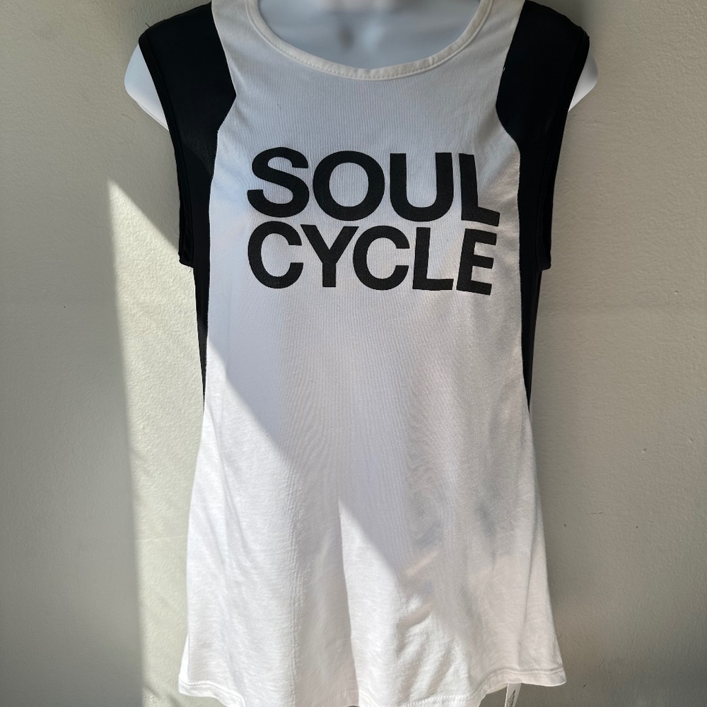 Soul cycle L Soul cotton/mesh muscle workout tank Size XS